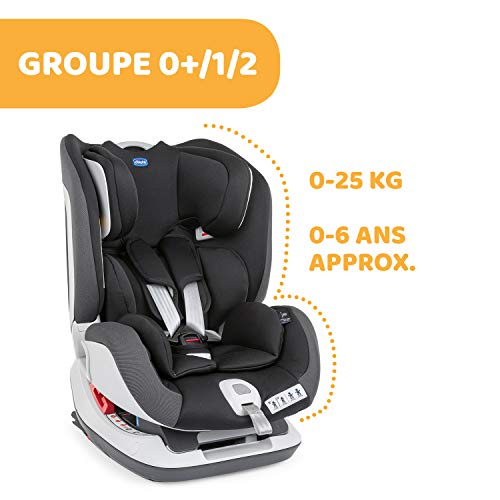 Cadeira Auto Seat Up 012 Jet Black, Chicco, Preta