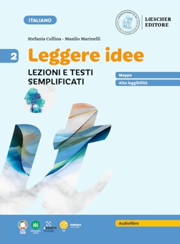  Leggere idee. Lezioni e testi semplificati. Per la Scuola media (Vol. 2)