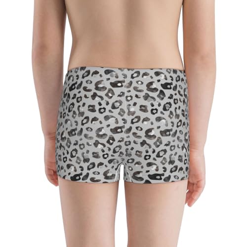 Boys' Cotton Boxer Brief Soft Underwear-Wild Animal Leopard Print3