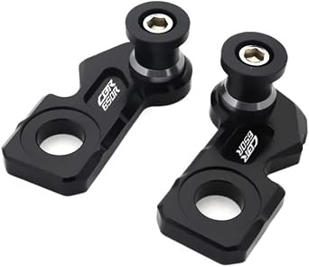 Compatible with CB650R CBR650R CB650F CBR650F CB CBR 650R 650F Accessories Chain Adjustment Block Frame Swingarm Spools SlidersGray