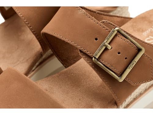 TOMS Women's Diana Mule Buckle Medium Brown, 8.5 Medium by TOMS - Used condition - Image 2