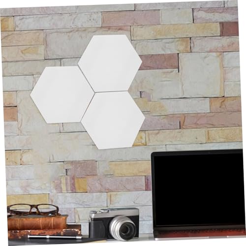 Tableau feutre fond mural hexagonal Mobestech : affichage élégant et moderne