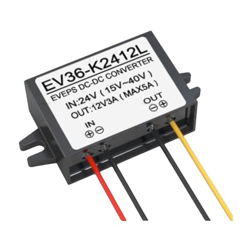 Convertisseur 24V 12V 3A pour stopper les surtensions sur circuits 36V et 48V