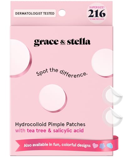 grace & stella Award Winning Pimple Patches for Face