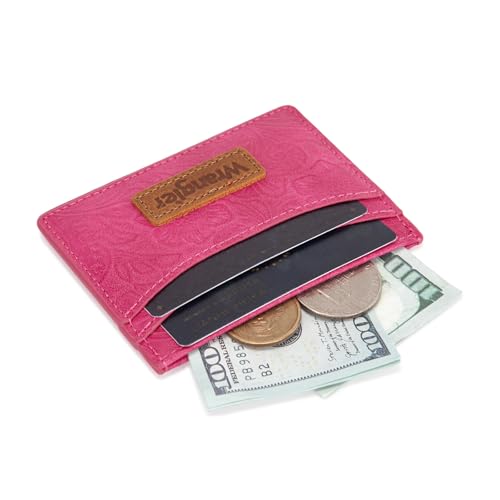 Image of Montana West X Wrangler Rfid Card Holder Small Women's Wallet Thin Minimalist Credit Card Case Card Protector
