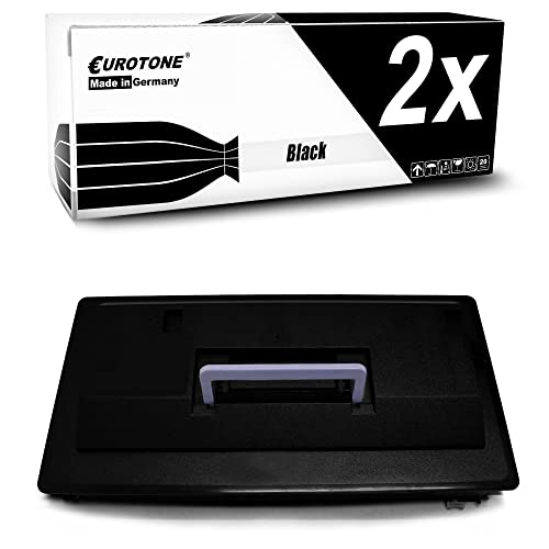 Toner de rechange Eurotone pour Kyocera FS9130 FS9530 lot de 2 cartouches type TK710