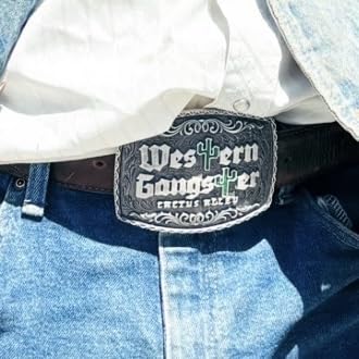 Image of Montana Silversmiths Officially Licensed Cactus Alley Hat Co. Western Lifestyle Belt Buckle