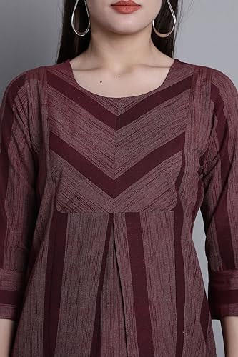 Image of Merira Women's Cotton Solid Regular Dress Shirt