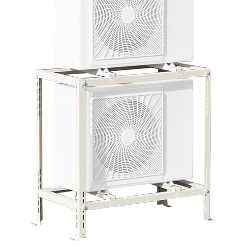 Support de climatiseur au sol robuste en acier galvanisé de 220 kg
