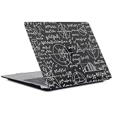 FFBOFFC Custodia Rigida Compatibile con MacBook Air 15 Pollici 2025 2023 Rilascio A3114 A2941 A3241 con Liquid Retina Display, Protettiva Plastica Case Custodia Copertura Cover, Matematica nera