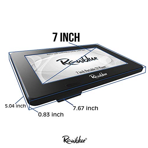 Image of Rawblue 7 Inch Portable Digital TV,ATSC TFT Screen Freeview LED TV