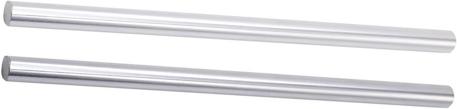 linear rail 2pcs Optical Axis Smooth Rod 6mm 8mm 10mm 12mm Diameter Linear Shaft Chromed Plated Linear Rail Rod Linear Smooth Round Rod slide guide(8mm,250mm)