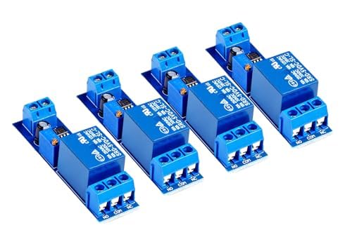 YMS PARTS 【5V】【4個入】 NE555 遅延リレーモジュール 時間遅延スイッチ 遅延調整可能 0～10秒 (4) - ＹＭＳ　ＰＡＲＴＳ - 商品画像