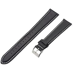 Classic Black with White Stitches