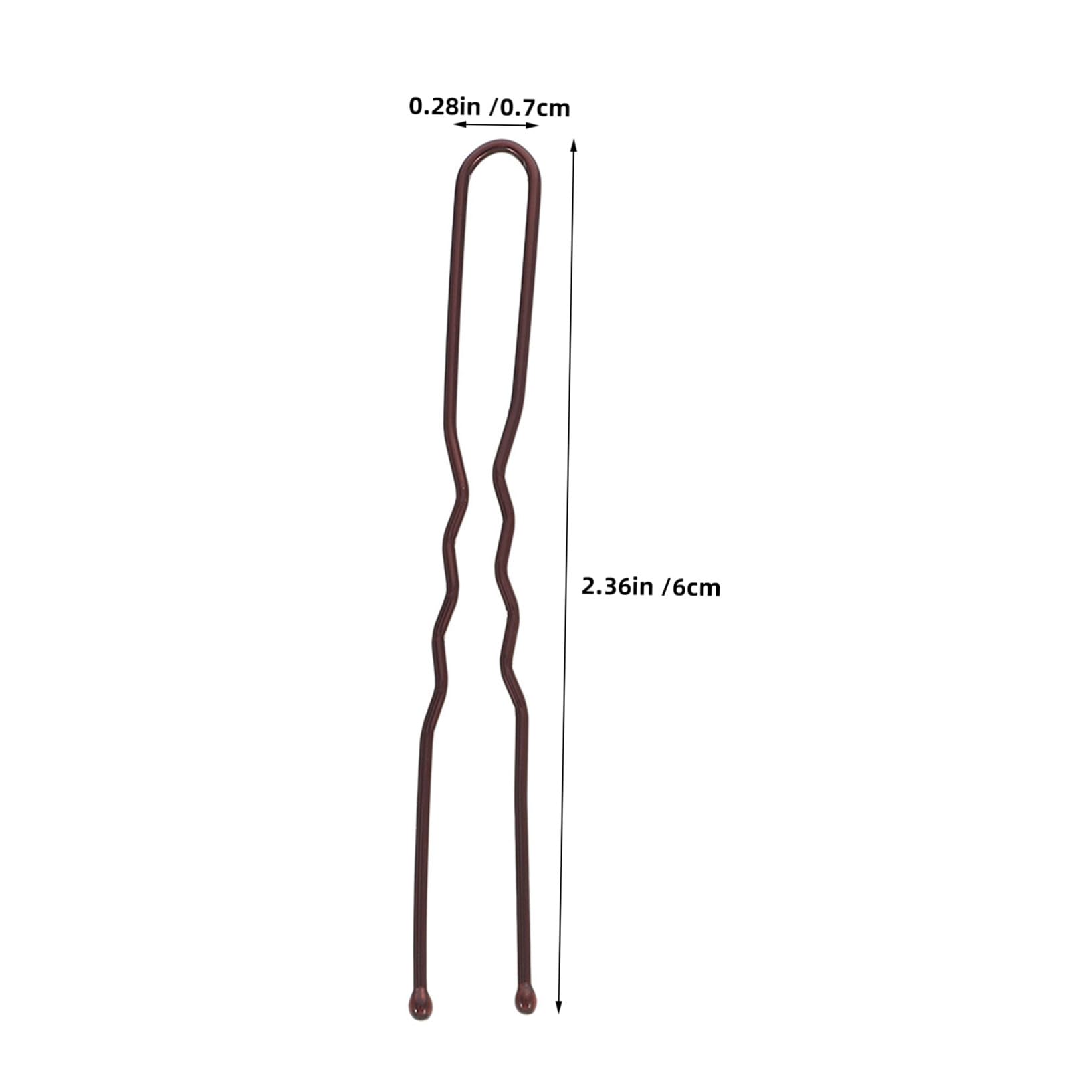 600 pezzi Forcine Capelli U in Metallo Ondulate Fermacapelli Resistenti per Chignon e Acconciature Quotidiane Clip per Capelli Eleganti con Design Antiscivolo Accessori per Donna