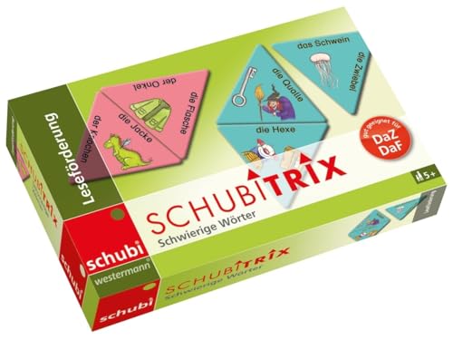 SCHUBITRIX Leseförderung: Schwierige Wörter