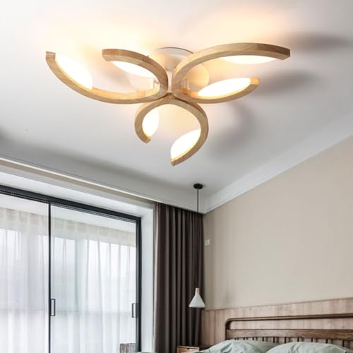 Lámpara de techo LED regulable que soluciona la falta de luz en dormitorios y salones