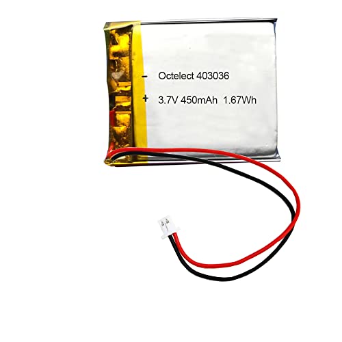 Batería para reloj Octelect Smart Watch 450mAh 3.7V miniatura 1