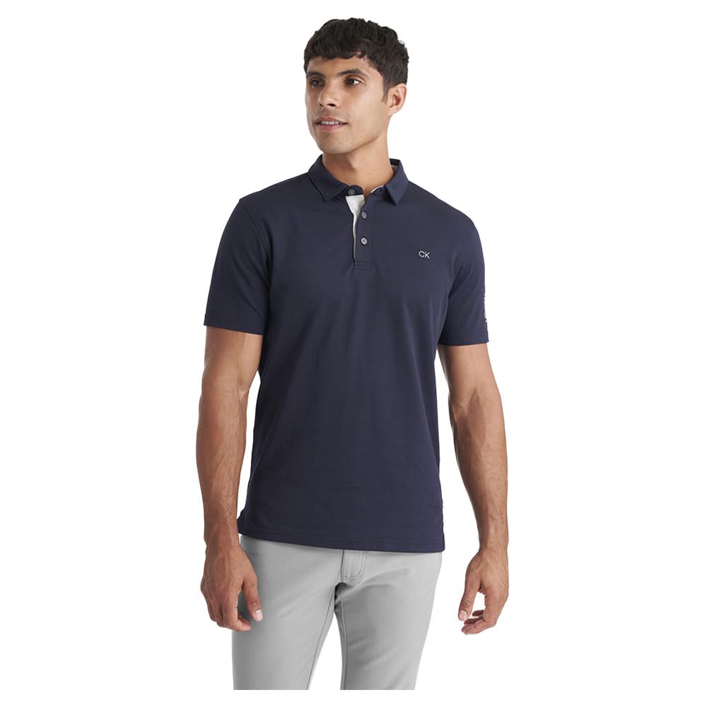 Calvin Klein Herren 2026 Campus Coastal Golf-Poloshirt