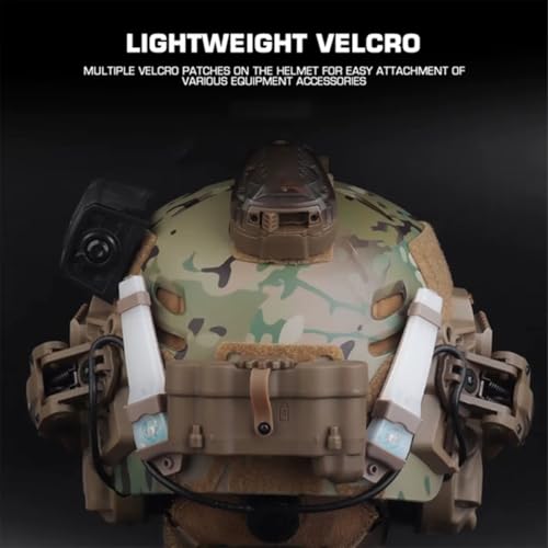 Casque tactique à trou ouvert confortable pour chasse extérieure - 5