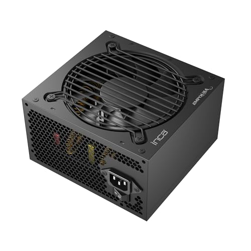 INCA IPS-1050XN Silent Power Supply Compatibile con i più recenti standard ATX 12V V2.3 La ventola estremamente silenziosa da 120 mm garantisce un flusso d'aria eccezionale (1050XN) - Alimentatore - Immagine 2
