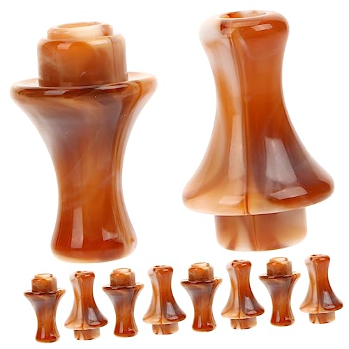 JOINPAYA Trainers 16pcs Universal Resin Mouthpieces Cucurbit Flute Fittings for Playing