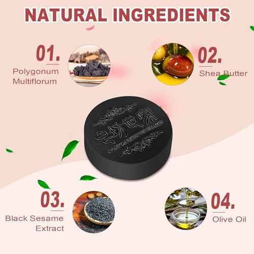 Image of Popular Polygonum Hair Soap He Shou Wu 1 bar -100g - chinese soap - pack of 1