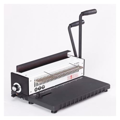 Machine à relier à anneaux en fer A4 avec perforateur à trous carrés pour calendriers