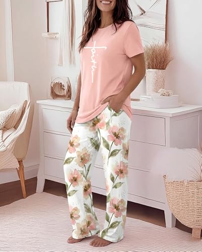 Image of CHICME Women's Cotton Printed Maxi Nighty - Pack of 2 Soft Breathable Ankle-Length Night Dresses for Women | Free Size Sleepwear Gowns | Comfort Loungewear Sleepwear