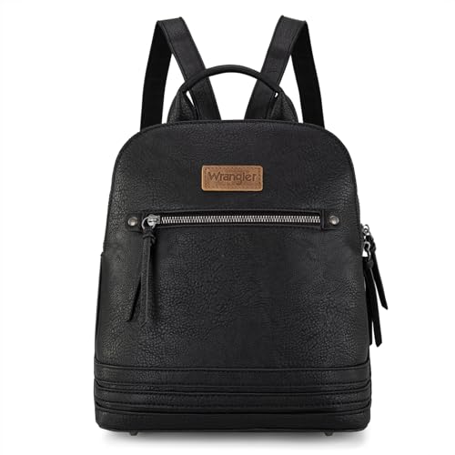 Image of Montana West Wrangler Backpack Purse for Women Mini Backpack Purse Cute Ladies Bookbag Travel Work Daypacks Bags WG186-9116BK
