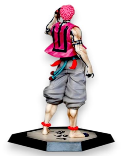 Image of Akaza Action Figure 28CM | Anime Collectible Statue | Kimetsuu no Yaiba Figurine Toy | Akaza Upper Rank Three Demon Statue Model | Anime Gift for Fans & Collectors