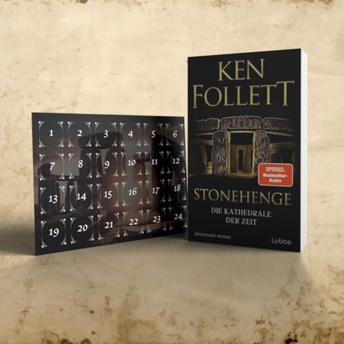 Ken Follett: Stonehenge + 1 Historischer Adventskalender für 36,00 EUR bei amazon.de Bild: Ken Follett: Stonehenge + 1 Historischer Adventskalender für 36,00 EUR bei amazon.de