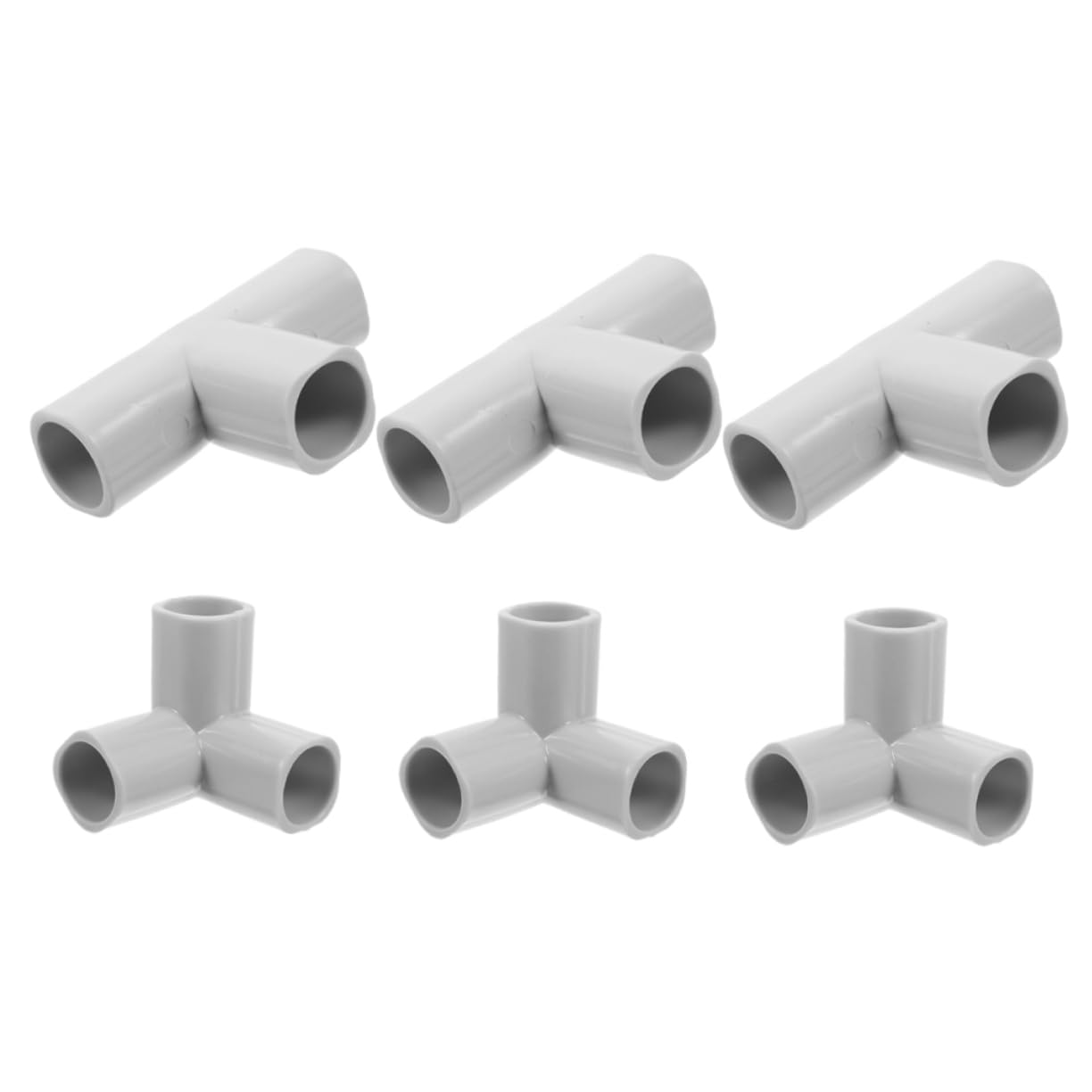 Conector de vías PE BESTonZON de 6 piezas para barandillas de interior