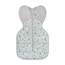 Love to Dream Swaddle UP Extra Warm 3.5 TOG, Olive, Medium, 13-19 lbs, Dramatically Better Sleep, Allow Baby to Sleep in Preferred Arms Up Position for Self-Soothing, Snug Fit Calms Startle Reflex