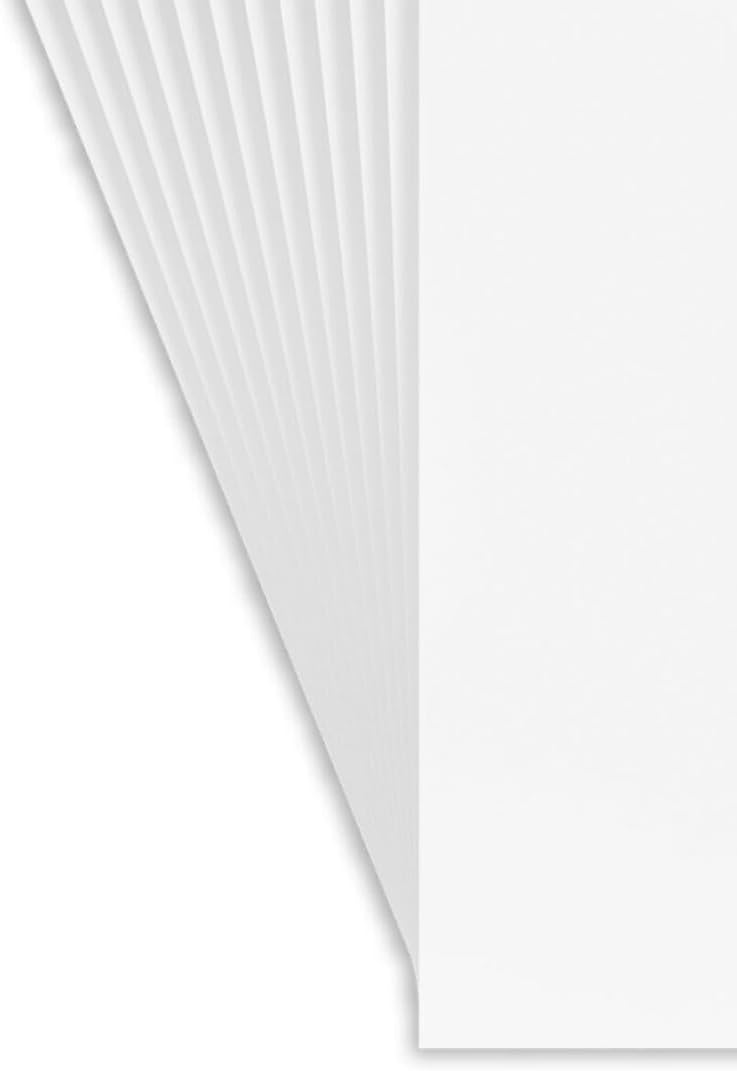 STAPLES Glue‑Top Notepads, 5” x 8”, White, 50 Sheets/Pad