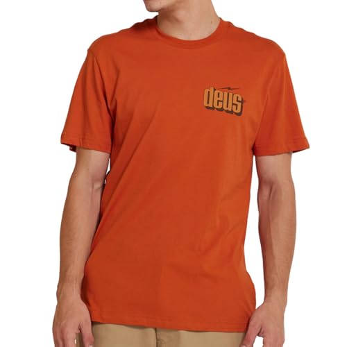 T-shirt Deus Ex Machina rouge Bolter Tee pour éviter les hauts qui se déforment