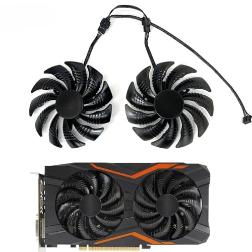 88MM PLD09210S12HH T129215SU 4Pin Cooler Fan for Gigabyte GeForce GTX1060 1070 GTX 1050ti GTX 960 RX570 RX470 Graphics Card