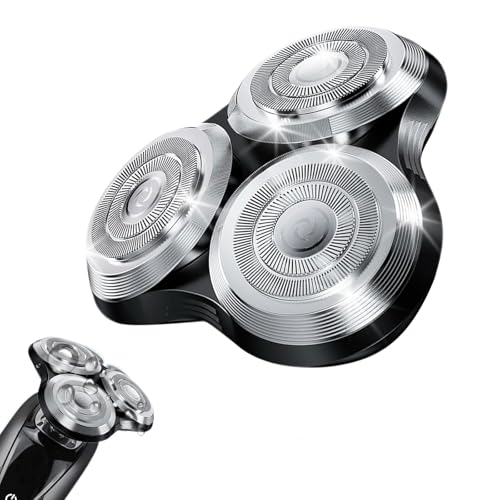 New Upgrade SH90 Replacement Shaver Heads Compatible with Philips Norelco Series 9000 (S9000) Shavers Replacement Heads (SILVER(1pcs))