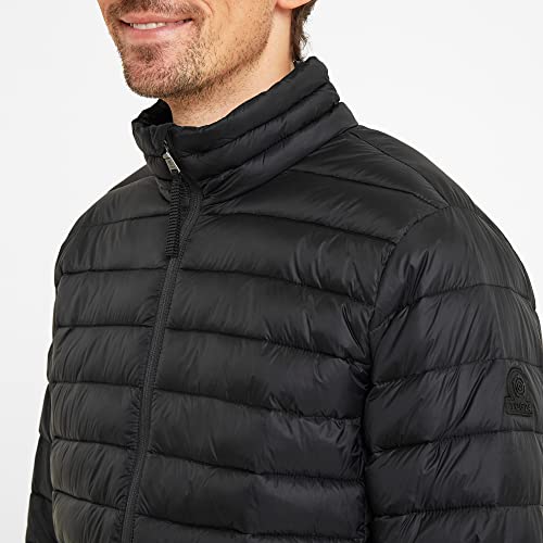 TOG24 Gibson Mens Puffer jacket Lightweight Padded Jacket Water Resistant Quilted Coat Ultra Warm Wind Resistant for Hiking Casual Skiing Black S - Image 4