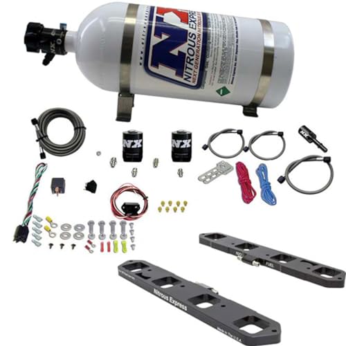 Nitrous Express Direct Port Plate System for 5.7,6.1 and 6.4 Hemi W/ 10Lb Bottle 20958-10