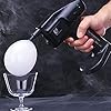 Rokend pistool, draagbare handheld indoor-outdoor rookinfuser, koude rook for eten en drinken, zwart