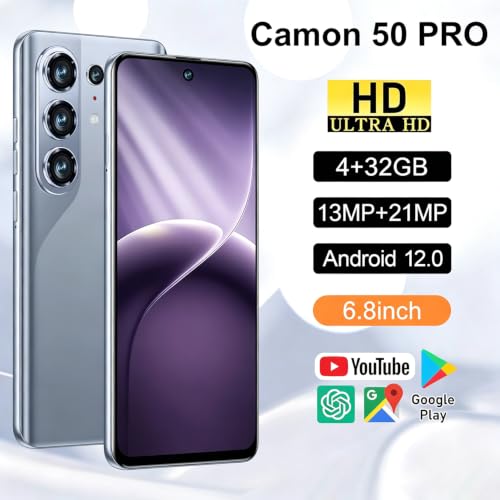 4G Unlocked Smartphone, 6.8'' InCell HD Screen, 4GB+32GB Up to 256GB... - Image 4