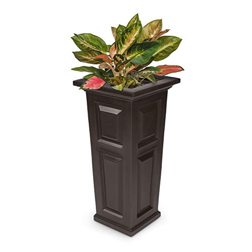 Mayne Nantucket 32In Tall Planter - Espresso (4833-Es) #TOP2