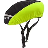 GORE C3 GORE-TEX Helmet Cover, Talla: 60-64, Color: Negro/Amarillo neón, 100553