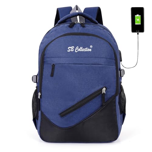 Image of S.B. Collection Bags Unisex Usb Waterresistance Office /Business /College Daily Use Helping hand Backpack 32L Laptop Backpack