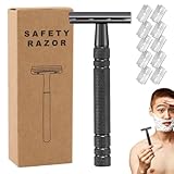 YiYunTE Manual maquinilla afeitar mujer (Negro)