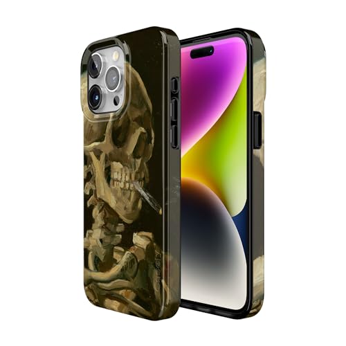 Coque iPhone 15 Pro Max Van Gogh Casely squelette compatible MagSafe