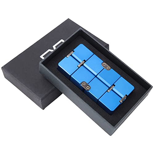 Arsor Fidgets Toys, Magic Cube Infinite Cube Anxiété Soulagement du Stress Jouet en Alliage D'Aluminium Cool Stuff Jouets pour Adultes Mini Gadget pour Stress ou Anxiété Jouets Sensoriels Jouet(#2) Cover