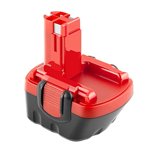 Tipo di Batteria: Ni-MH, Tensione: 12V, Capacità: 3500mAh / 3.5Ah, Colore: Nero & Rossa. (Batteria di ricambio, non originale)