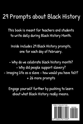 Believe like Obama, Self-Educate like Benjamin Banneker, Speak like Baldwin, Write like L. Hughes, Question like Dick Gregory, Empower Like Dr C. ... 29 Writing Prompts about Black History - Image 2